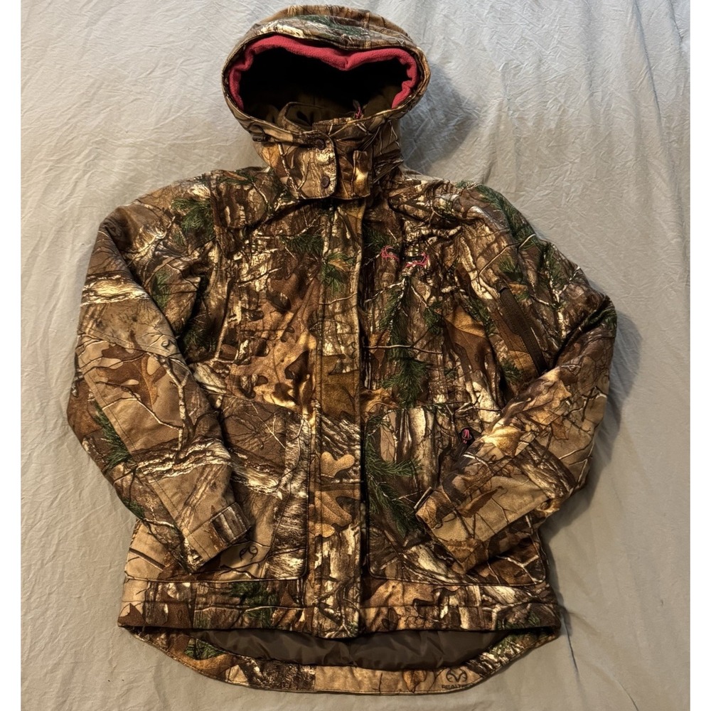 Women's Camouflage Hooded Jacket